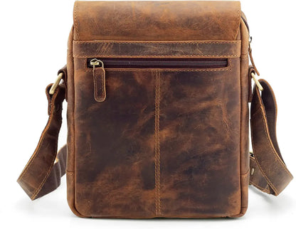 Goatter Genuine Leather 10" Inch Sling Bag For Unisex