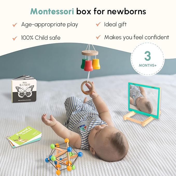 Curious Cub Montessori Learning Wooden Toys Box | Box 2 | Improve & Develop Language Memory Skills