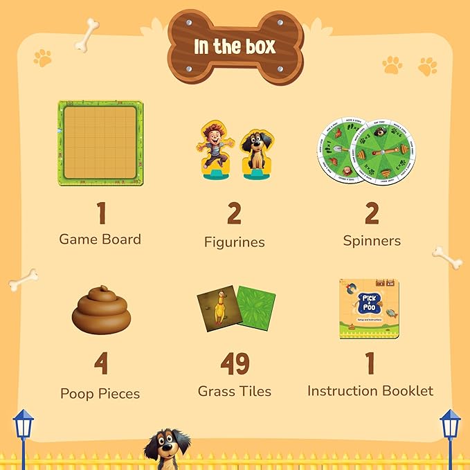 Bloomingo Board Game - Pick a Poo | Hilarious Family Game for Kids & Adults