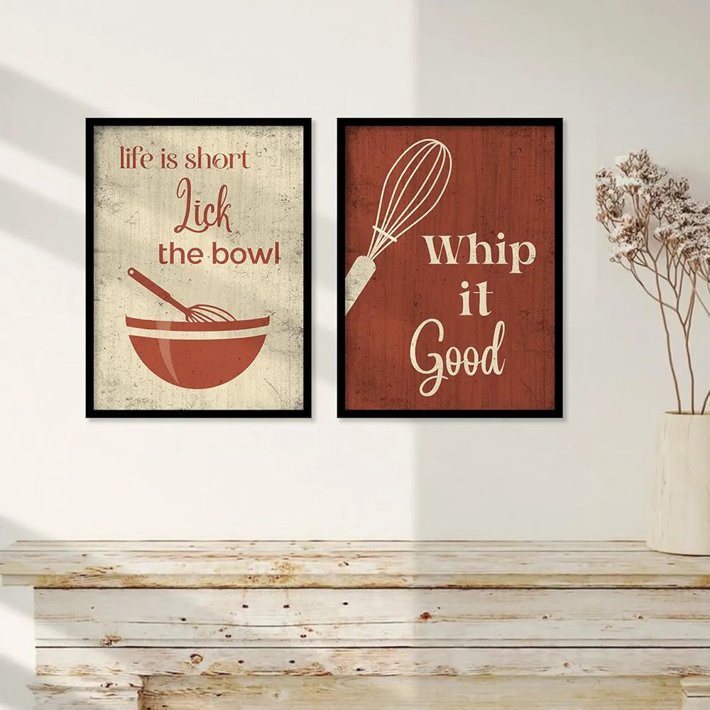 Kotart Restaurant Quotes Framed Posters for Kitchen Wall Decoration Kitchen 7