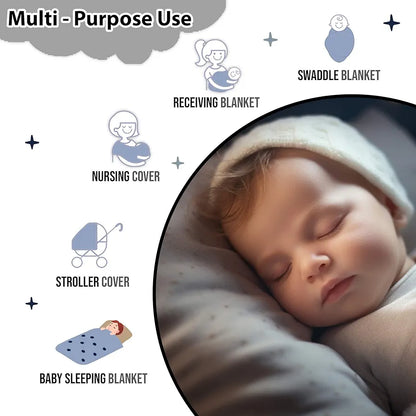 Divine Casa 120 GSM Microfiber Reversible Kids Single Bed Comforter Ultra-Soft Toddler Blanket Colour Caviar