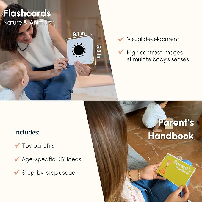 Curious Cub Montessori Learning Wooden Toys Box | Box 2 | Improve & Develop Language Memory Skills