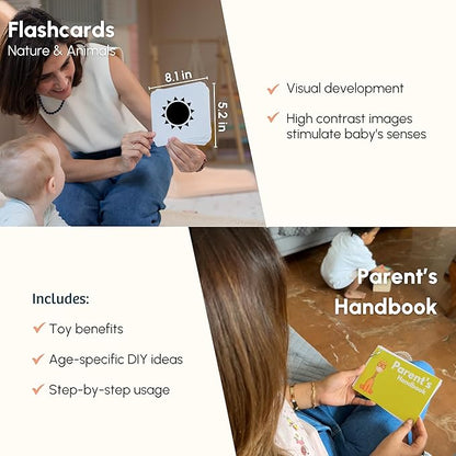 Curious Cub Montessori Learning Wooden Toys Box | Box 2 | Improve & Develop Language Memory Skills