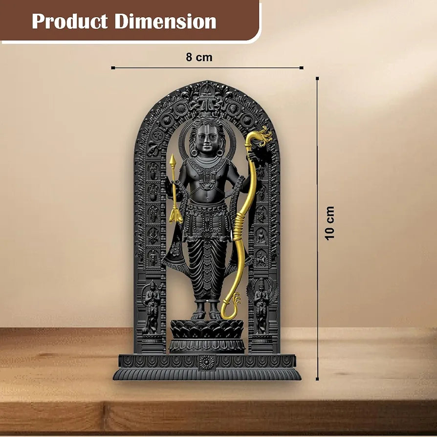 Jd Fresh 4 Inch Shree Ram Lalla Murti