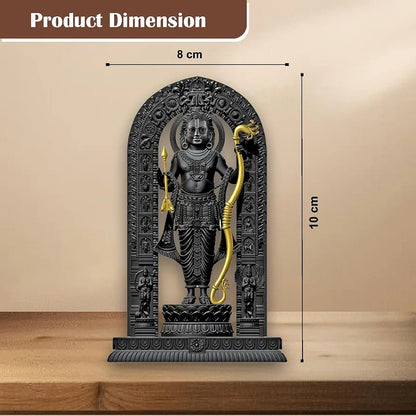 Jd Fresh 4 Inch Shree Ram Lalla Murti