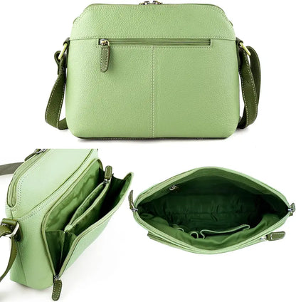Goatter Genuine Leather Casual Sling Bag for Girls and Women