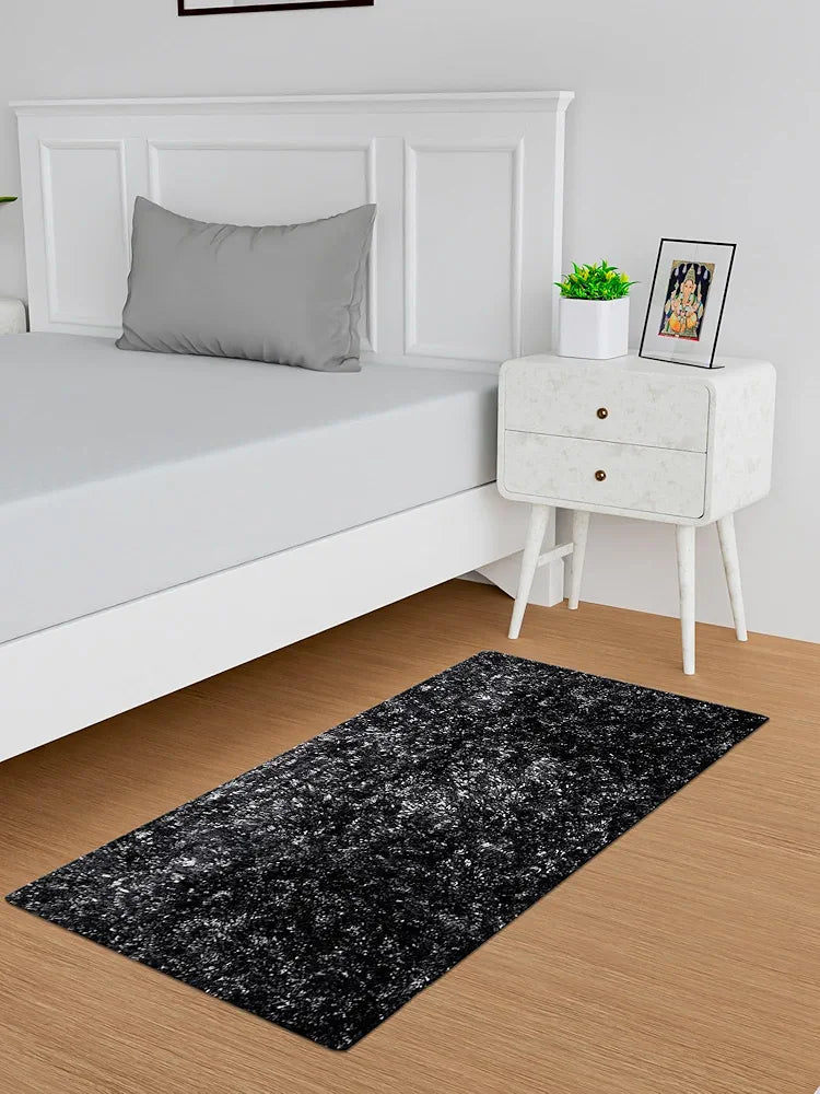 Kuber Industries Bedside Runner for Bedroom & Living Room Gray