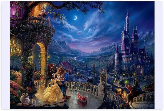 TREXEE 5D Diamond Painting Kit for Adults & Kids, 30 * 40cm DIY Paint by Numbers Kit DIY Diamond Painting by Numbers Kit Cross Stitch Pictures Gift for Kids & Adults DIY Painting 