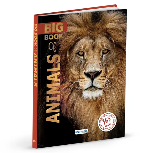 Majestic Book Club’s Big Book of Animals – 365 Fascinating Animal Facts for Kids  | Fun & Educational Wildlife Encyclopedia