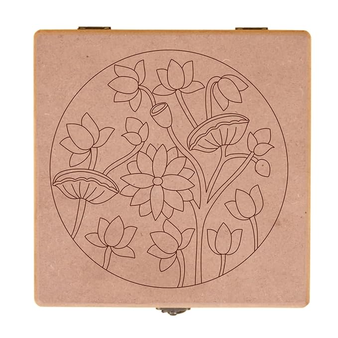 Hobby India Pichwai Pre Marked Mdf Box