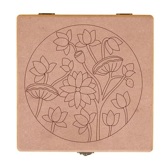 Hobby India Pichwai Pre Marked Mdf Box