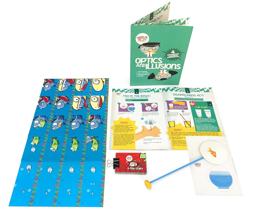 Genius Box - Play Some Learning Educational Toy for 5+ Year Age: Science Lab DIY, Activity Kit, Learning Kit, Educational Kit, STEM Toy