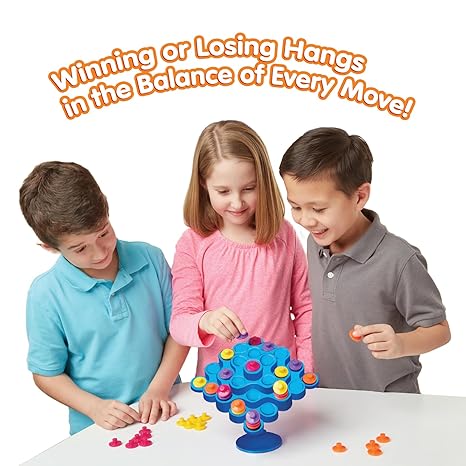 Funskool Games Topple Strategy balancing and skill game Stack 5 in a row For Kids