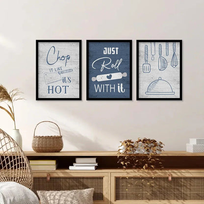 Kotart Restaurant Quotes Framed Posters for Kitchen Wall Decoration Kitchen 4