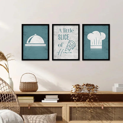 Kotart Wood Happiness Is A Cup Of Tea Restaurant Quotes Posters With Frame For Kitchen