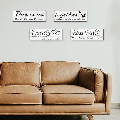 Angel Infinite Family Quotes Wooden Wall Hanging Wall Hanger For Home Decor Wall Art