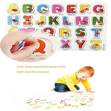 FunBlast Wooden Colorful Learning Educational Board for Kids Educational Learning Board