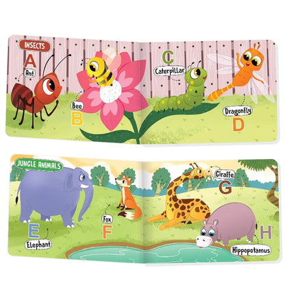 The Book Tree Picturepedia of Alphabet I Board Book for Kids Age 2+ I Bright & Colourful Pictures I Easy-to-Read Word Labels I Builds Vocabulary I Early Learning Picture Books for Children by Majestic Book Club