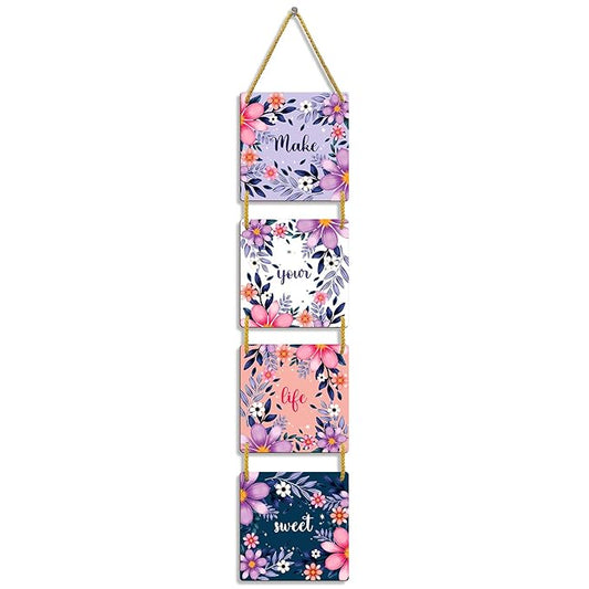 Sehaz Artworks Wooden Wall Hangings Home Decor Items Home Decoration Items - 4-0010 Medium