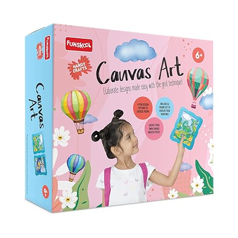 Funskool Handycrafts Canvas Art Art and Craft Kit Multicolor