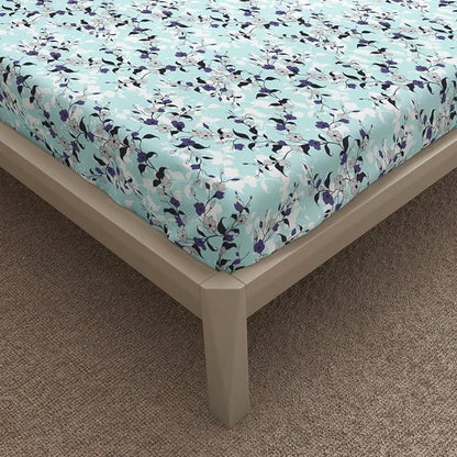Wakefit Bedsheet For King Size Bedsheet King Size Bed 2 Pillow Covers Elastic Sheet Cicely Multicolor