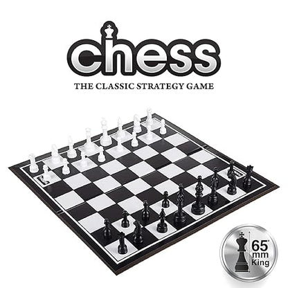 Funskool Games, Black And White Chess Board Set Strategy Game