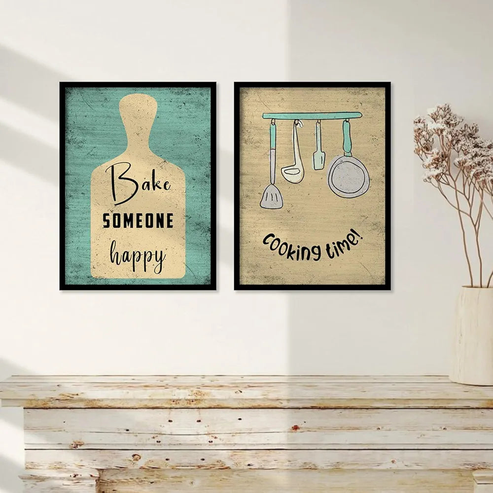 Kotart Restaurant Quotes Framed Posters for Kitchen Wall Decoration Kitchen 5