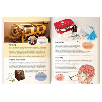121 Medical & Modern Inventions Facts Book for Kids Ages 8+ | Educational Paperback with Colourful Images & Bold Text | 121 Curious Facts for All Ages by Majestic Book Club