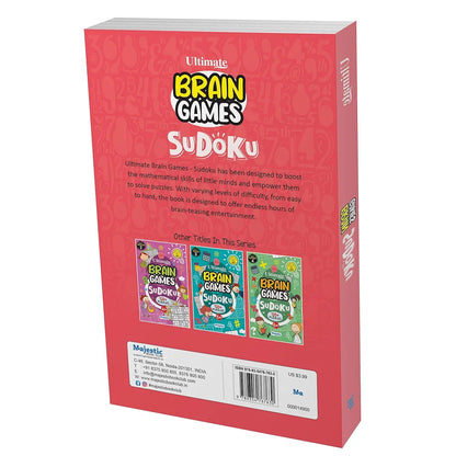 Sudoku Level 1 Easy for Kids  - Ultimate Brain Games: 120+ Simple Brain-Boosting Puzzles for Young Minds - | The Book Tree Books