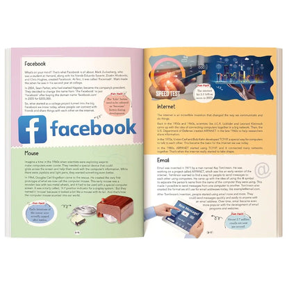 121 Communication & Ancient Inventions Facts Book for Kids Ages 8+ – 121 Curious Facts for Curiours Children – Colourful Images and Bold Text for Easy Reading – Educational Paperback Edition with Premium Art Paper – Fun and Informative Fact Book for All Ages by Majestic Book Club