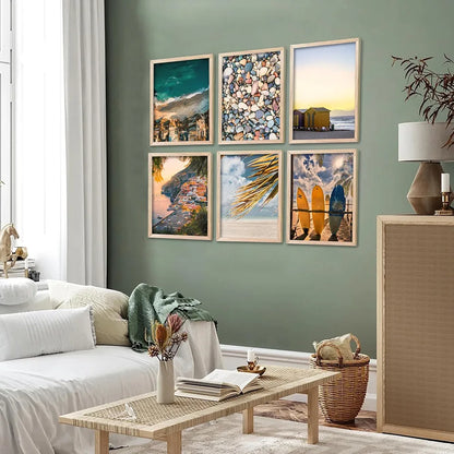 Kotart Travel Theme Digital Painting Travel Inspired Wall Art Prints C