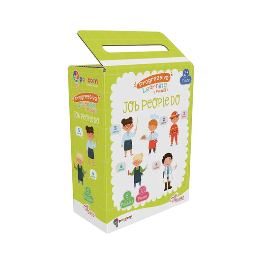 Popcorn Games & Puzzles Jobs People Do Puzzle for 3 Years Old & Above