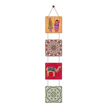 Artvibes Quotes Designer Square Wall Hanger Mdf Wooden for Home Decor | Wall Hanging Decorative Items