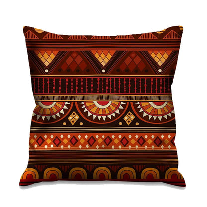 Aerohaven Set of 5 Decorative Hand Made Jute Throw/Pillow Cushion Covers Colour Multicolor