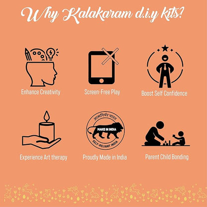 Kalakaram Easter Joy Craft Activity Kit for Kids | Celebrate and Craft Your Own Easter Day |  Activity Kit for Children