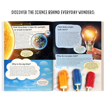 Majestic Book Club’s Big Book of Science and Technology | Fact Book for Kids Age 8+ | 365 Amazing Facts | Fun and Educational Encyclopedia