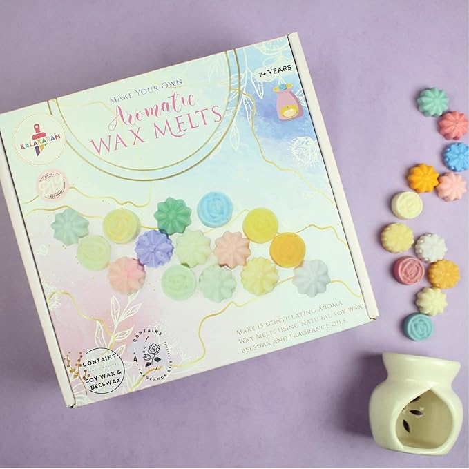 Kalakaram Aromatic Wax Melts Making Kit | Make 15 Wax Melts With This Kit | Diy Wax Melt Kit