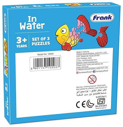Frank in Water Jigsaw Puzzle for Kids 3 Years & Above Focus and Memory Skills – 10203