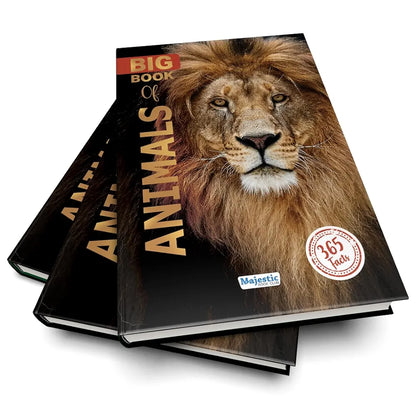 Majestic Book Club’s Big Book of Animals – 365 Fascinating Animal Facts for Kids  | Fun & Educational Wildlife Encyclopedia
