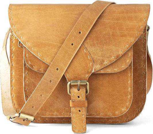Goatter Genuine Leather Crossbody Sling Bag For Women