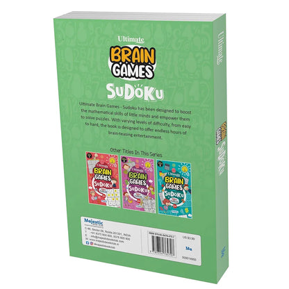 Sudoku Level 4 Expert for Kids  - Ultimate Brain Games with 120+ Complex Puzzles for Ultimate Brain Development in children - | The Book Tree Books