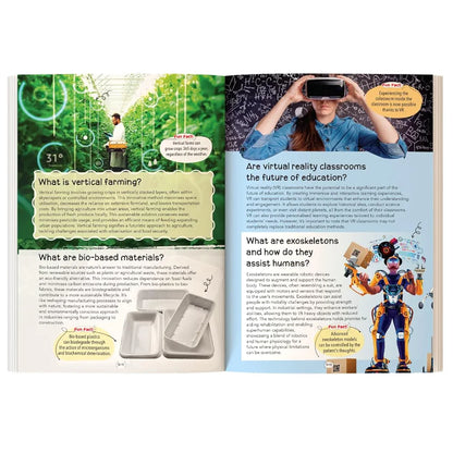 121 Technology and Innovations Facts Book for Kids Ages 8+ | Educational Paperback with Colourful Images & Bold Text | 121 Curious Facts for All Ages by Majestic Book Club