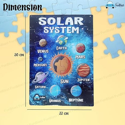 FunBlast Solar System Jigsaw Puzzle for Kids Jigsaw Puzzle for Kids