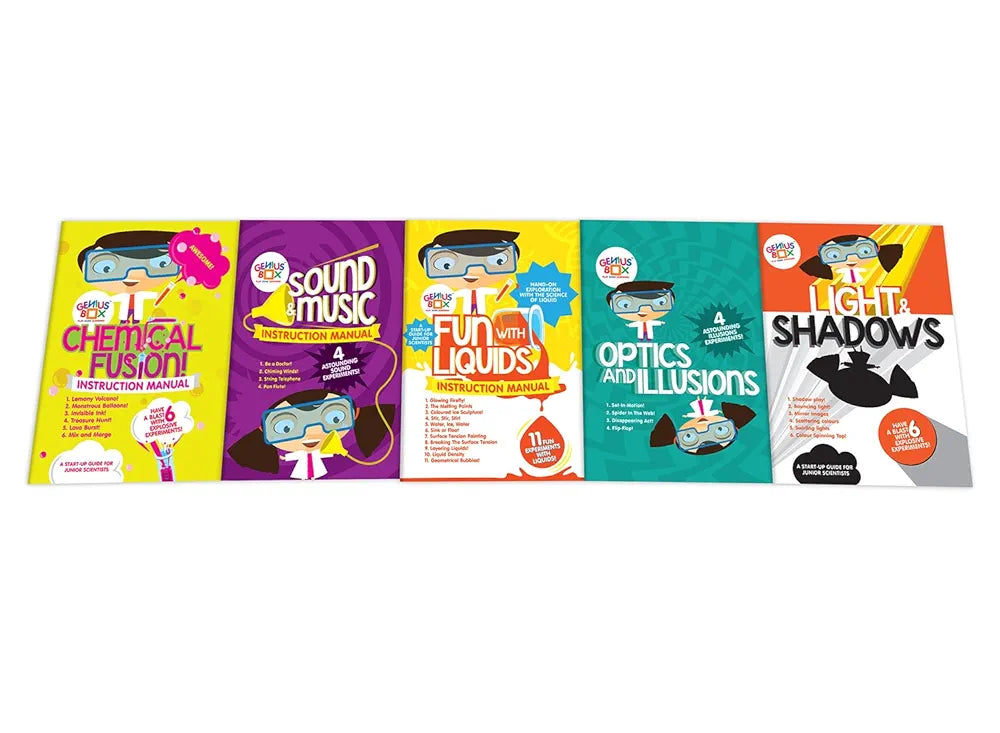 Genius Box - Play Some Learning Educational Toy for 5+ Year Age: Science Lab DIY, Activity Kit, Learning Kit, Educational Kit, STEM Toy