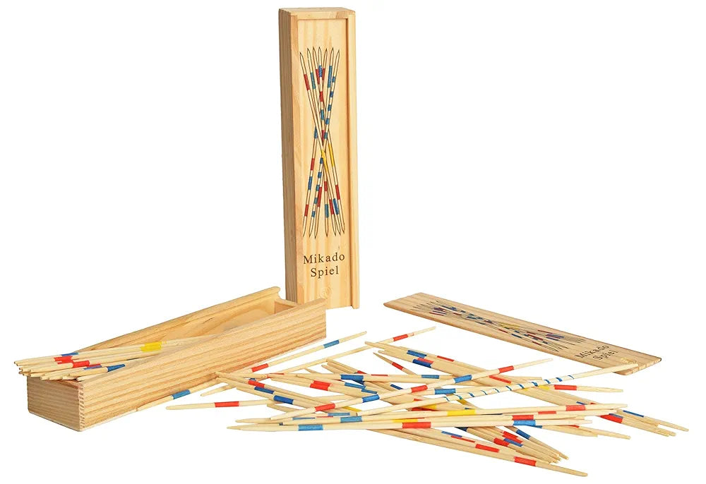 Trinkets & More - Mikado | Wooden 31 Pick-Up Sticks | Best Return Gift | Fun Family Indoor Board Game for Adults and Kids 5+ Years 