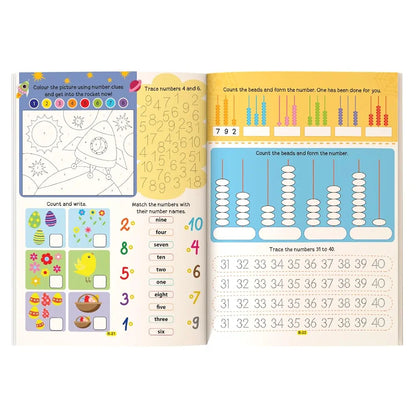 Maths Activity Book for Age 3+ | 250 Engaging, Skill-Booster Activities | Builds Focus and Fine-Motor Skills | Fun Learning | The Book Tree Books