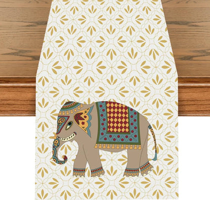 Ishro Home Premium Table Runner Colour Gaja
