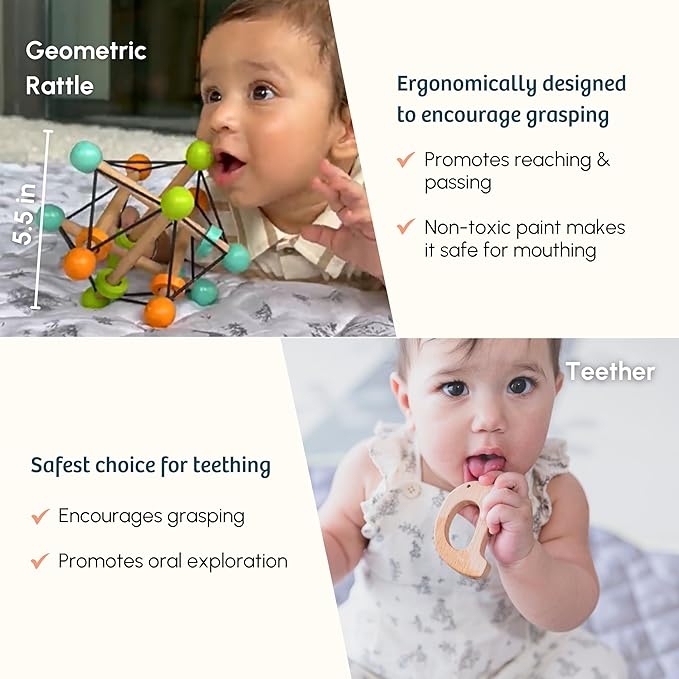 Curious Cub Montessori Learning Wooden Toys Box | Box 2 | Improve & Develop Language Memory Skills