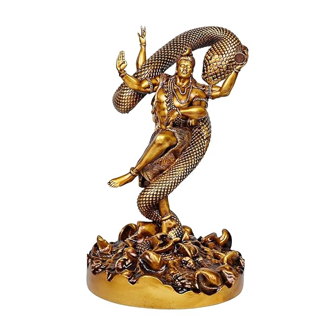 Tied Ribbons Mystical Shiva for Car Dashboard Home Decor Pooja Room Office Table Decorative