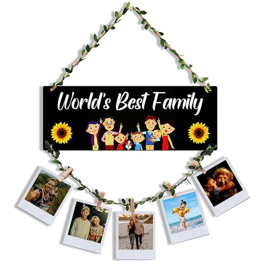 Sehaz Artworks Collage Photo Frames for Wall Photos for Walls Decoration Photo Clips
